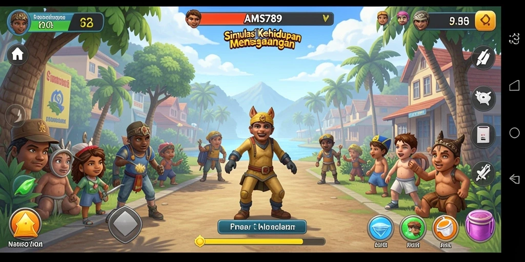 Gameplay simulasi AMS789 yang menakjubkan dan interaktif.