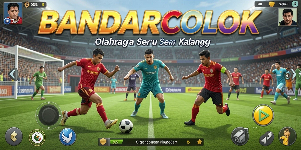Tangkapan layar permainan BANDARCOLOK yang menampilkan aksi olahraga seru.