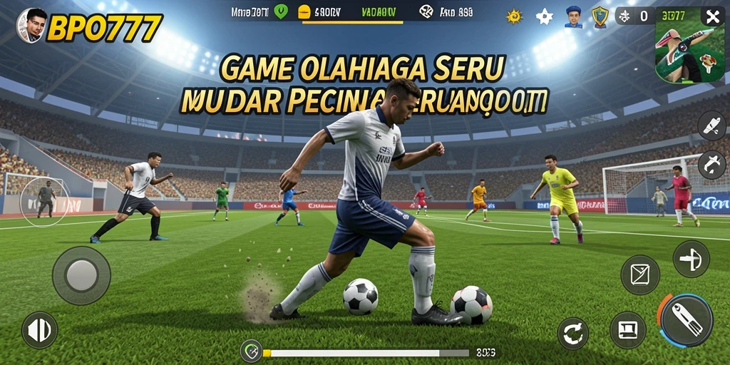 Tampilan gameplay BPO777 yang seru dan kompetitif dalam dunia olahraga.