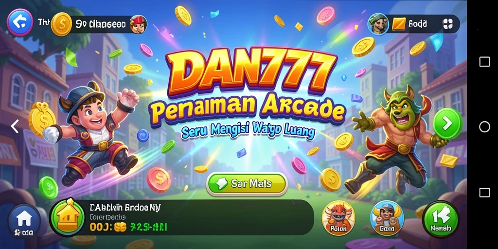 Tampilan gameplay seru dari DAN777 dengan grafik menarik.