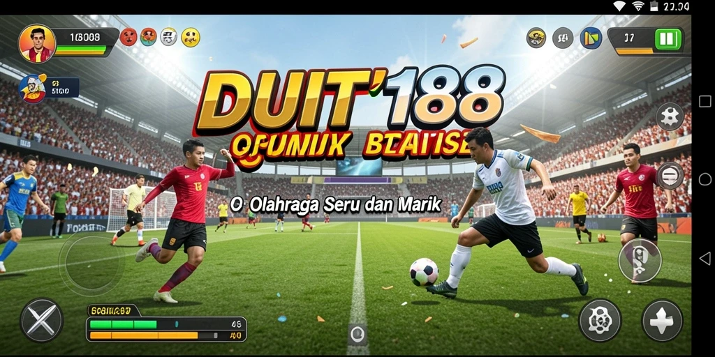 Tampilan gameplay menegangkan dalam <strong>DUIT188</strong> yang menampilkan berbagai olahraga seru.