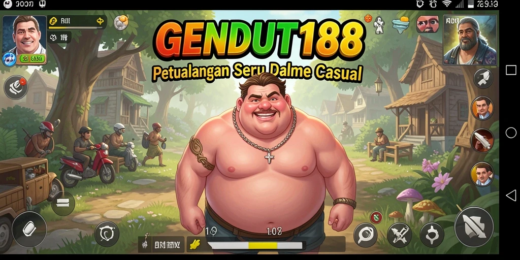 Tampilan gameplay GENDUT188 yang mengasyikkan dan penuh warna.