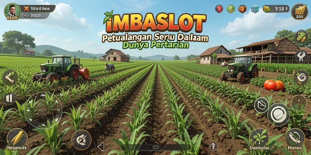 Tangkapan layar gameplay IMBASLOT dengan aktivitas pertanian yang menarik.