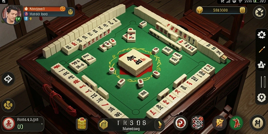 Screenshot K234 menampilkan gameplay Mahjong yang seru dan penuh tantangan.