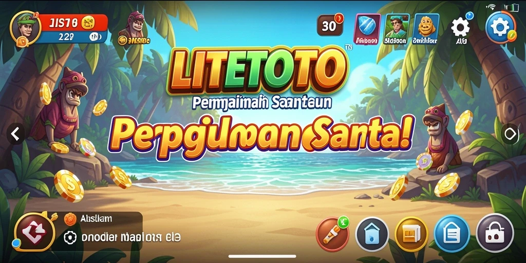 Tampilan gameplay LITETOTO yang menarik dan penuh warna.