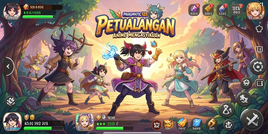 Gameplay seru dan animasi karakter PRAGMATIC123 yang menarik.