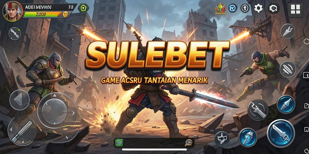 Screenshot SULEBET menampilkan aksi mendebarkan dalam gameplay.