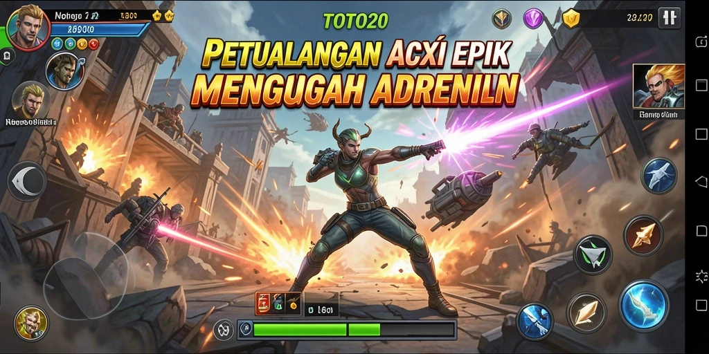 Screenshot dari gameplay menegangkan di TOTO20 dengan aksi yang memikat.