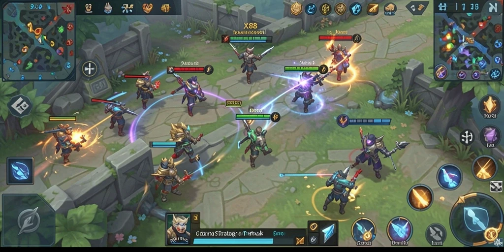 Tampilan gameplay SLG yang menarik di X88, penuh strategi dan aksi.